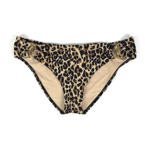 Victoria’s Secret Forever Sexy Leopard Ring Bandeu Top & Low Rise Bottom Bikini - Picture 7 of 13